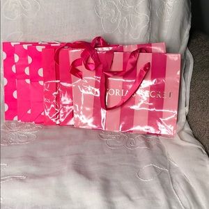 Victoria secrets shopping bags